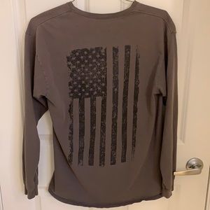 American Flag (on back) Shirt